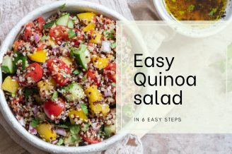 Easy quinoa salad recipe