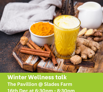 Turmeric shot, cinnamon sticks, turmeric powder and ginger root.